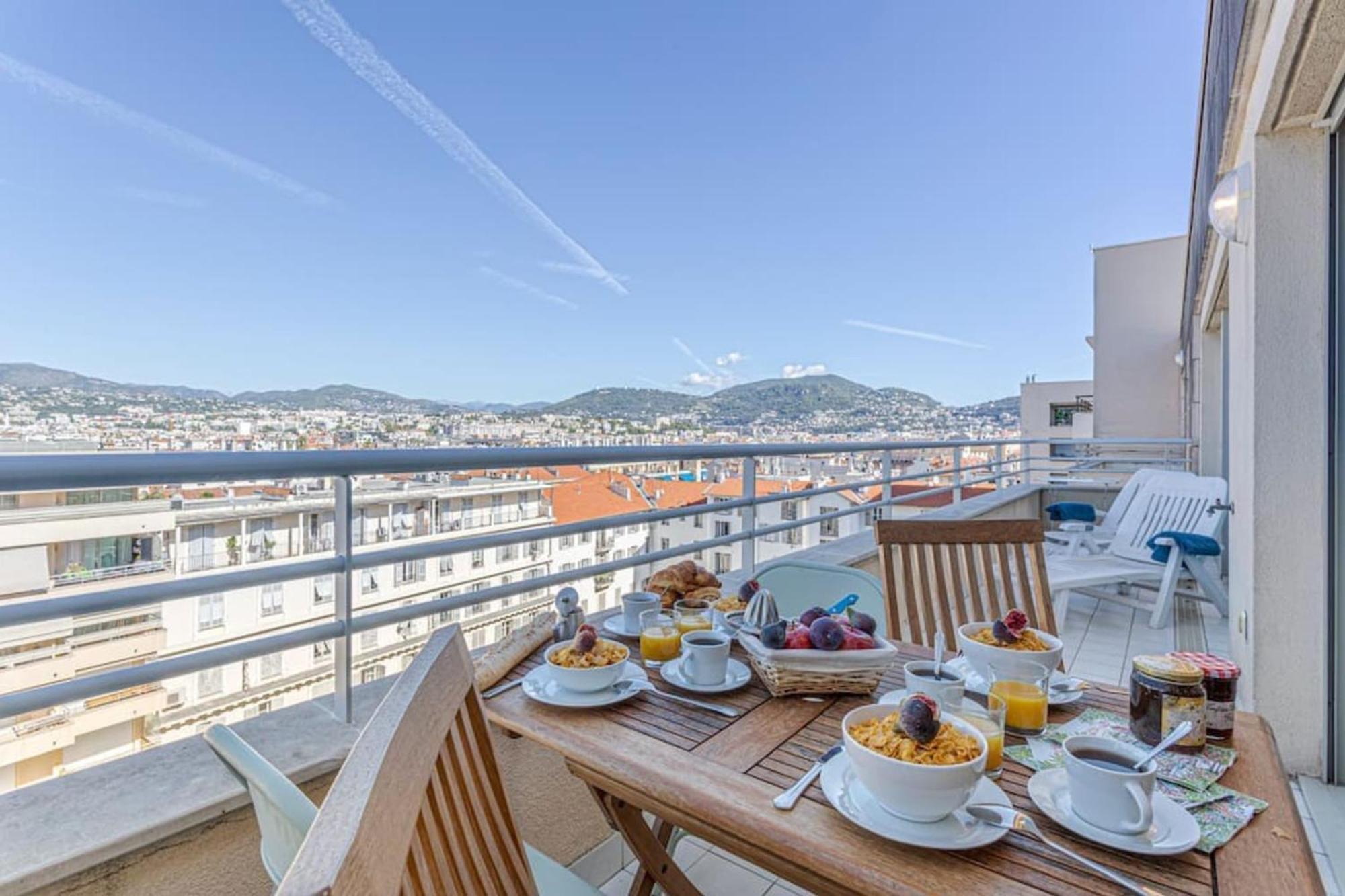 Palais Med - Palais Mediterraneen - Panoramic View Nice Dış mekan fotoğraf